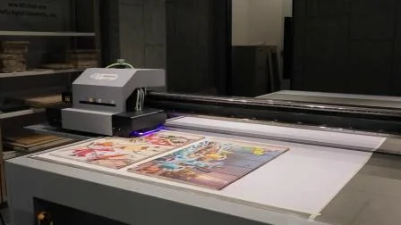 중국 프린터 제조업체 LED 평판 UV 잉크젯 프린터 2.5 미터 Dx5 UV 인쇄 기계
