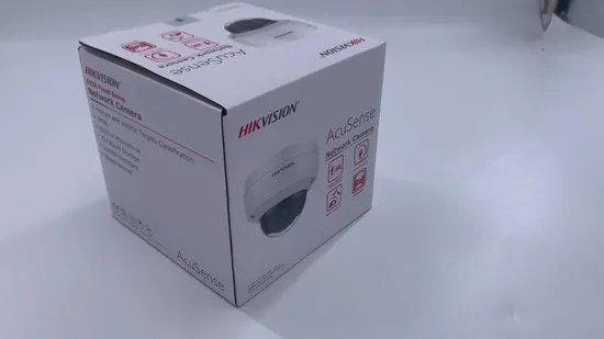 Hikvision 4MP Acusense 고정 돔 네트워크 IP CCTV PoE 카메라(마이크 포함) Ds-2CD2146g2-I(SU)